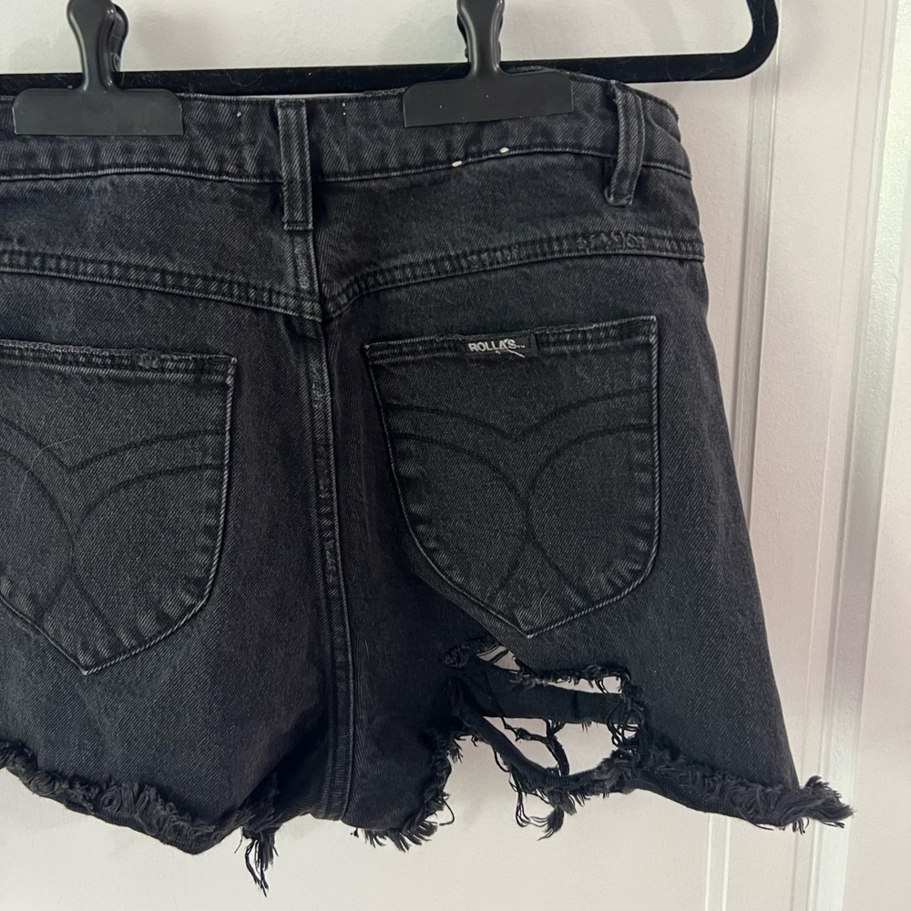 Rolla's x Sofia Richie Hi Rise Slim Dusters Shorts